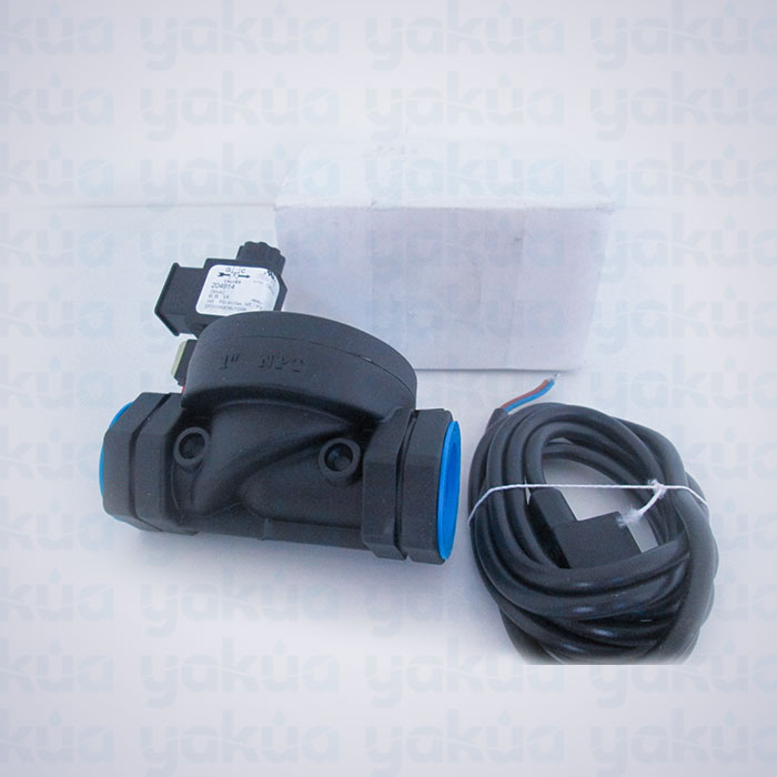VALVULA SOLENOIDE, PLASTICO, 1" FNPT, NC CLASS-H
