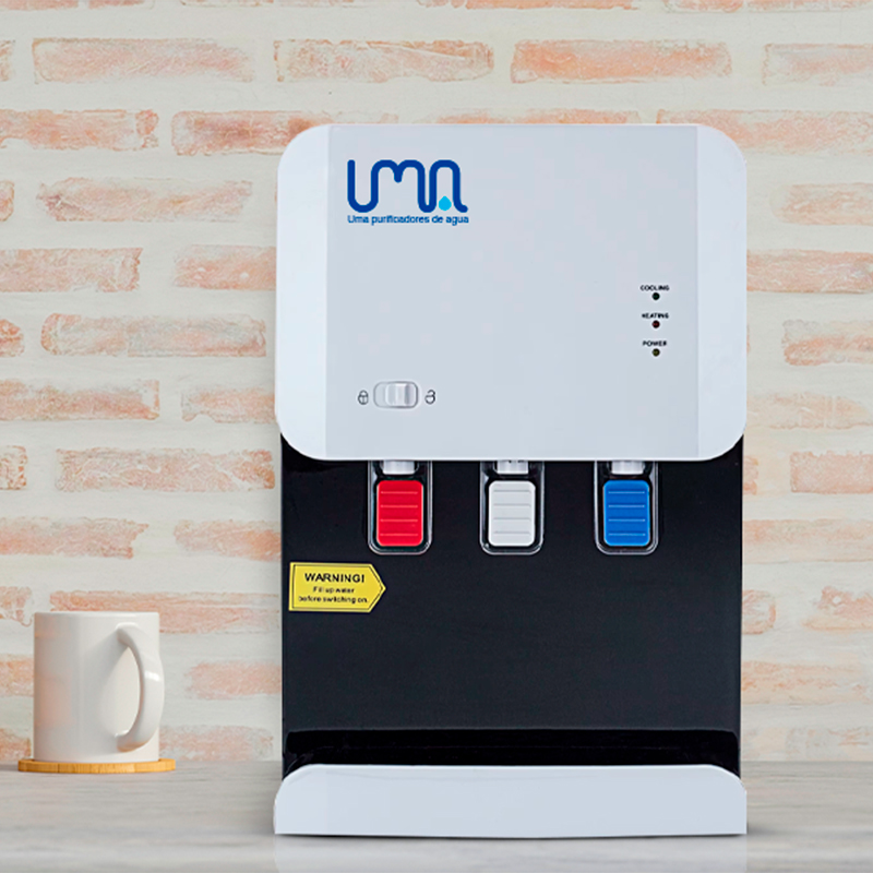 dispensador de agua mini color blanco